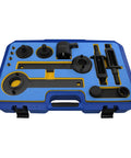 Gotta Have Porsche 993 Camshaft Timing Tool Set Fits 1993 Through 1998 911 Carrera Cars in blue case with cam and crank tools.