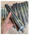 Heavy Duty Stainless Steel Conveyor Roller Set 6 Inch 12 Inch 10 Inch 4 Inch 24 Inch 18 Inch 22 Inch 16 Inch For Reel Mower Material Supports Packaging Line DIY Roller Table 10 Pcs in hand