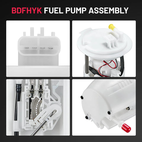 Collage of Fuel Pump Assembly E7265M For Jeep Wrangler JK And Wrangler With V6 3 6L Or 3 8L Engines 2009 Through 2018 views