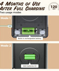 Rechargeable and AAA battery options for Smart 33 Lb Digital Kitchen Scale For Baking And Cooking, NASA Grade Precision