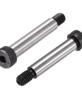 Alloy Steel Hex Socket Shoulder Bolts With 2 Inch Shoulder Length And 3/8 Inch Shoulder Diameter 5/16-18 UNC Thread 6 Pack