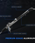 Toyota Sequoia 2001 to 2007 And Toyota Tundra 2000 to 2006 Hydraulic Power Steering Rack And Pinion Replacement Direct Fit For Easy Install NoHassle Durable OE Style Part Replaces 97 1618 442500C010 442500C020 442500C030 442500C041 442500C050 26 1618, premium-grade aluminum, features extended service life and thermal tolerance.
