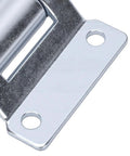 Removable D Type Trailer Hinge For Trucks Vans Caravans And Gate Doors Beefy Heavy Duty Detachable Trailer Door Hinge Hardware For Strong Reliable Connections On Trailers Gates And Horse Trailers, zinc-plated steel plate close-up