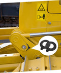 Two Piece Digger Arm Shim Kit With Durable Rubber Washers For Excavator Vibration Reduction And Fast Install Heavy Duty Shim Parts For Construction Equipment And Vehicles on excavator arm