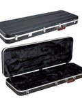 Guitar case with Two Brown Leather Luggage Handles With Metal Mounts, 110mm Long Pull Handles For Trunk, Bag, Briefcase, Guitar Case And Musical Box, Vintage Style, Durable Build With Screws Included