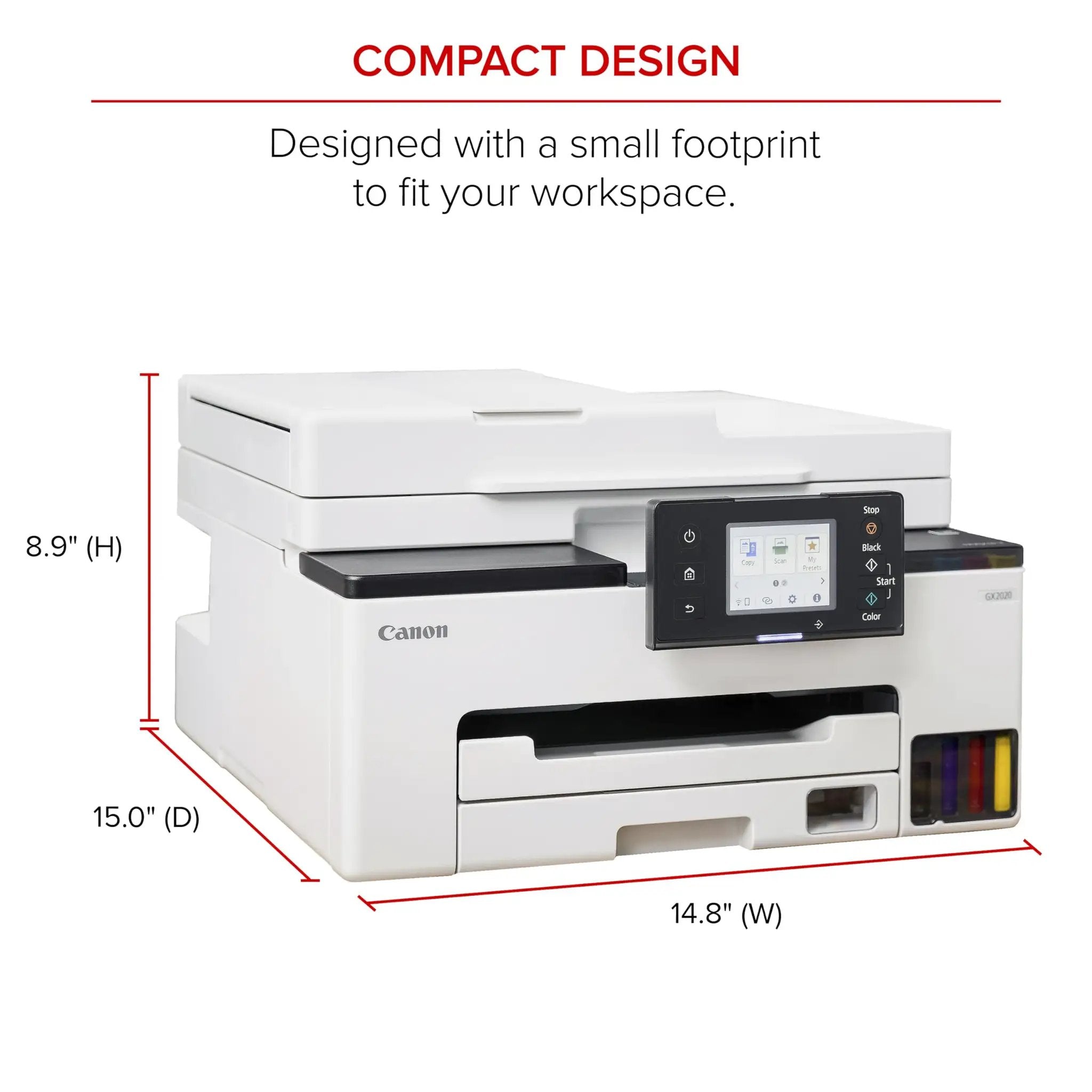 All-In-One Wireless Color Printer with Duplex Printing ✓