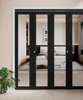 72 Inch Wide By 80 Inch Tall Mirrored Bifold Door Built Tough With Solid Core Construction Water And Scratch Resistant Panels