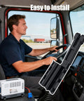 Volvo Truck Outer Door Handle Lower Linkage Rod Replacement Black Finish Built Tough For Easy Install And Long Lasting Durability Restores Smooth Door Release And Reliable Operation Across Volvo Trucks in cab