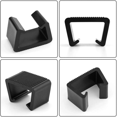 Windproof Wicker Furniture Clips Pack For Outdoor Patio Couches And Chairs, 10 Heavy Duty Plastic Connectors for securing rattan