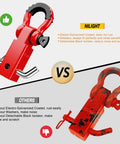 Comparison of Nilight Shackle Hitch Receiver 2 Inch Beefed Up Heavy Duty Recovery Kit with Three Quarter Inch D Ring and Trailer Pin