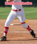 Person demonstrating softball pitching pose using Softball Pitching Training Aid For Clean Mechanics And Realistic Throws