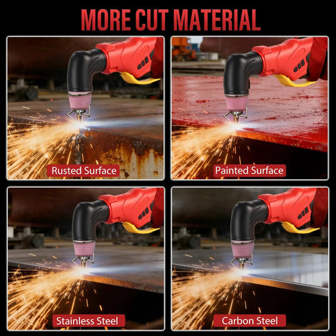 2 In 1 Portable Plasma Cutter And Stick Welder 60PRO Non Touch Pilot Arc cutting rusted, painted, stainless, and carbon steel.