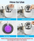 Guide on using Ultrasonic Retainer Cleaner Machine For Dentures Mouth Guards Night Guards Aligners And Jewelry 45kHz 250ml UV Deep Cleaning System Keeps Your Dental Gear Fresh And Germ Free.