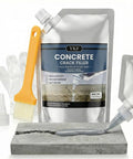 Self Leveling Concrete Crack Filler 1.1lb Liquid Cement Sealant For Driveways, Garage Floors, And Patios, waterproof, quick drying