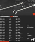 BMW Front Sway Bar Links Kit 2 Pack Direct Fit Stabilizer Links For 128i 135i 323i 325i 328i 330i 335d 335i 335is X1 Z4 RWD Replacement