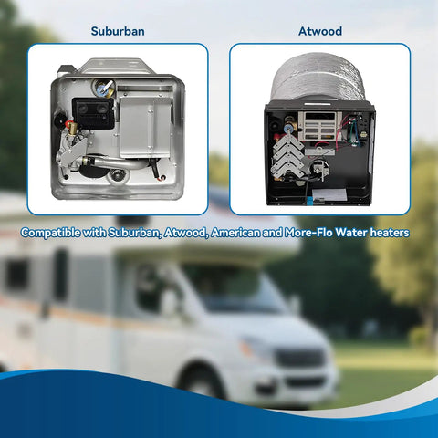6 Gallon RV Water Heater Electric Conversion Kit Lets You Run On 120V Power Slashes Propane Use Easy Install Works With Suburban Atwood