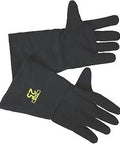 25 Cal Arc Flash Gloves TCG Series XL for Electricians and Utilities Pros, black heavy-duty electrical PPE