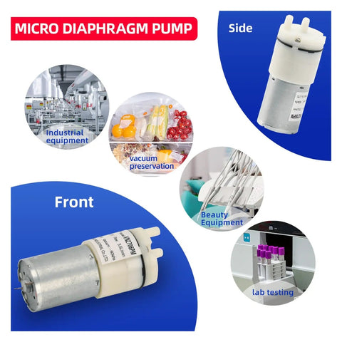 6V Electric Diaphragm Vacuum Pump With Automatic Negative Pressure Control For High Performance Peristaltic Systems Reliable Efficient And Durable