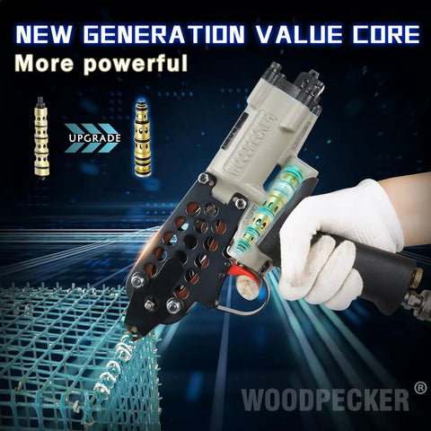 Straight Up Reliable Pneumatic Hog Ring Staple Gun With Adjustable Speed Trigger And Advanced Silencer Tech Kickass Performance For Heavy Duty Air Powered U Clip And C Ring Leathercraft Jobs