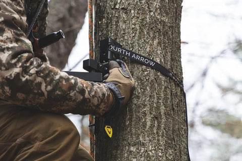 Camera Mounting Arm For Filming Hunts With Video Head No Fuss Lightweight Aluminum Build Beginner Arm For Small Cameras And Cell Phones Durable And Easy To Use Wide Range Of Motion For Smooth Shots. mounted on a tree for hunting footage