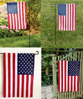 Patriotic 12x18 Inch Garden Flag For Yard Double Sided USA Flag American Pride Outdoor Decor Durable Polyester With Vivid Colors That Do Not Fade Stand Not Included