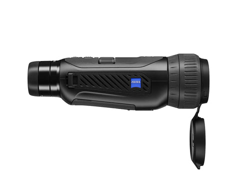 Side view of DTI 6/20 Thermal Imaging Camera With AMOLED Display And Night Ops Ready, showing lens details and design features