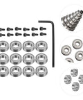 Top Shelf Router Bit Replacement Bearing Kit With Top Mounted Ball Guide For Dead Nuts Accuracy And Reliable Woodworking Swaps That Guarantee Smooth Sailing Always featuring steel bearings and hex tools.