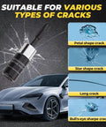 All In One Windshield Repair Kit For Chips And Cracks Glass Repair Liquid Included Easy DIY Car Windshield Crack Fix