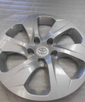 17 Inch Silver Hubcap Wheel Cover For 2019 Through 2025 Toyota SUV Replacement Single Hub Cap Fits 17 Inch Steel Wheels Durable Finish Sweet Fit Easy Install No Tools Required