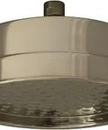 Showerhaus Watering Can Showerhead With 141 Spray Holes, 8 Inch Brushed Nickel Finish, Adjustable Ball Joint, Solid Brass