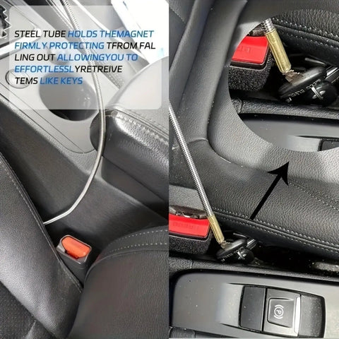 3 Pack Telescoping Magnetic Pick Up Tool Set With Extendable Bendable Sticks Including 15Lb Telescoping Magnet From 7.2 To 30.7 Inches, 1Lb Extendable Magnet From 4.5 To 19.5 Inches, And 24 Inch Flexible Magnet Sweep Retriever