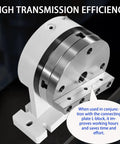 Beat Down Tough 170mm Lathe Disc Brake Tailstock featuring precision clamping for CNC machining with high transmission efficiency.