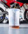 64oz Half Gallon Measure Pitcher With Conversion Chart Heavy Duty Food Grade Polypropylene BPA Free Stain Resistant Translucent