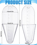 Two Pack Crappie Fish Measurers With 12 Inch Capacity Quick And Easy Length Checker Boards For Crappie Fishing dimensions