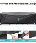 Heavy Duty Waterproof Patio Furniture Covers For Outdoor Sectional Sofa Sets And Table And Chair Sets Fits Up To 6-8 Chairs 108 In L By 82 In W By 28 In H All Weather Protection Year Round