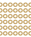 Top Tier 50 Pack Of 12 mm Brass Copper Flat Crush Sealing Washers For Electrical Connections And Mounting Applications With Heavy Duty Durability And Perfect Fit Hardware Fasteners You Need Today, 12mm brass copper washers