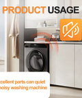Tough As Nails Front Load Washer Bearing And Seal Kit For LG And Kenmore Tubs in a modern laundry setup, demonstrating quiet operation.