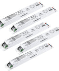 Pack Of 5 50W Constant Current LED Driver For Non Dimmable Lighting Universal 120-277V AC Input 20-36V DC Output Current Select