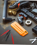 16-Piece Automotive Probe Kit For Multimeter Back Probes, equipment and accessories on workbench