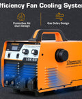 2 In 1 50 Amp Plasma Cutter And MMA Welder With Built In Air Compressor 220V Digital Inverter IGBT Arc Cutter Machine