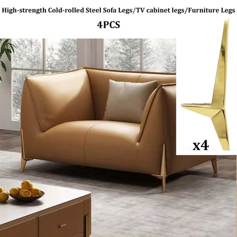 Heavy Duty Metal Sofa Legs To Level Up Your Living Space Rock Solid Couch Support For Tables And Beds Including Screws.