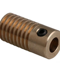 Brass Gear Wheel 0.5 Modulus 60T With 6mm Bore And 31x12mm Gear Shaft For Precision Small Drive Reducers Industrial Replacement Accessory For CNC Robotics And DIY Projects brass shaft with set screw