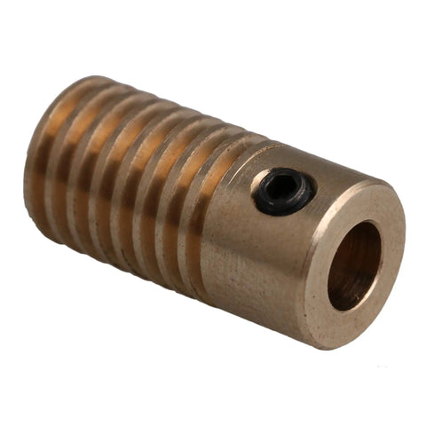 Brass Gear Wheel 0.5 Modulus 60T With 6mm Bore And 31x12mm Gear Shaft For Precision Small Drive Reducers Industrial Replacement Accessory For CNC Robotics And DIY Projects brass shaft with set screw