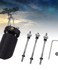 35mm Newtonian Secondary Mirror Holder For 160mm Tube Bracket With ABS Iron Rod Construction and tools displayed