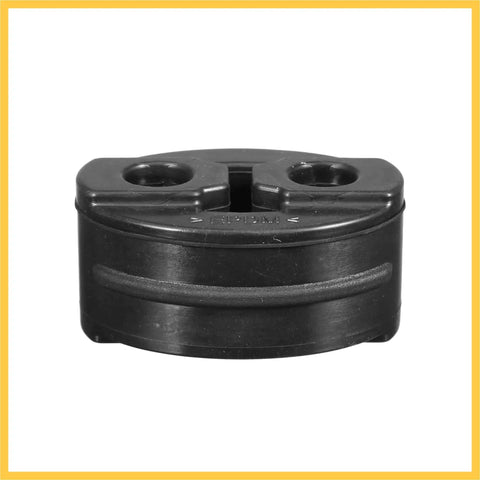 Top Tier Universal 4 Pack Heavy Duty Muffler Hanger Bushings With Double Hole Design To Stop Loud Rattle Noise And Restore Smooth Ride Quality Fast On Honda Civic Acura Legend And More Car Models Without Losing Your Chill. black 13mm EPDM rubber bushing
