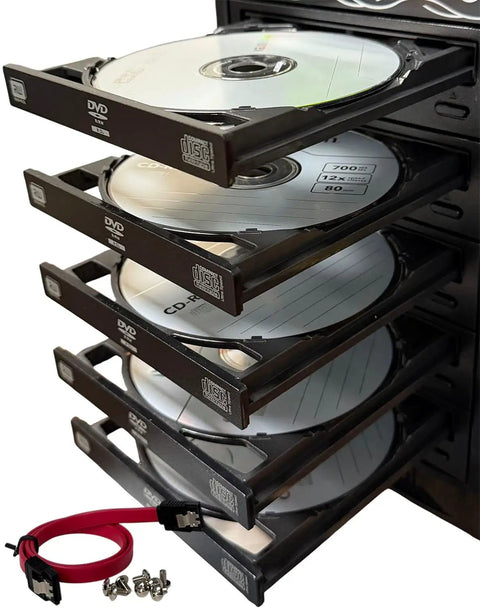 24x Dual Layer SATA DVD RW Optical Drive For Desktop And Laptop With DVDR DVDRW DL DVD CD-R CD-RW Support fast data backup