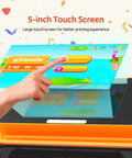5-inch touchscreen of Kid Safe Mini 3D Printer With Enclosed Design, One Click Printing, WiFi And App Control for easy setup