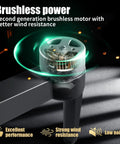 Brushless motor of 4K Camera Drone For Newbies With Big Screen Remote FPV Flight With 50 Minute Battery GPS Auto Return 360 Degree Obstacle Avoidance Easy One Button Takeoff And Landing Includes 8GB SD Card, showcasing wind resistance and performance features.