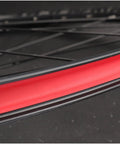 Heavy Duty Rim Tape Strip Liner For Mountain Bike Tires And Tubes Protection 26 Inch Red 2 Pack Nylon Construction Delivers Tough Wear Resistance And Easy Install To Stop Flats From Spoke Holes on bike rim close-up.