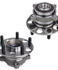 Rear Wheel Bearing and Hub Assembly 512353 for Honda Accord 2008-2012 and Acura TSX 2009-2014, 5 Lug ABS Compatible Replacement Kit